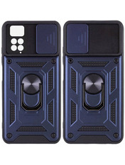 Чохол Camshield Serge Ring Magnet для Xiaomi Redmi Note 11 Pro/Note 11 Pro 5G Blue