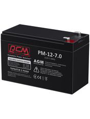 Акумулятор для ДБЖ PowerCom AGM 12V 7Ah (PM1270AGM) 7