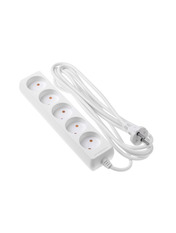 Мережевий фільтр 2E 2E-U05M 5/3m White (2E-U05M3)