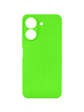 Чохол GETMAN Liquid Silk Full Camera для Xiaomi Redmi 13C/Poco C65 Neon green (6983471025)