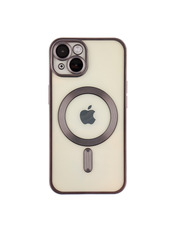 Чохол яUAG Copy Metallic Chrome Full Camera with Magsafe для Apple iPhone 14 Chrome Black