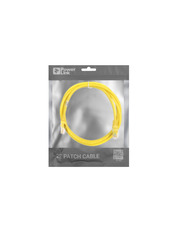 Мережевий патч-корд 2E 26AWG PVC Copper Cat.6 UTP Жовтий Yellow 1.5 1,5m Yellow