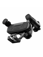 Автомобільний тримач Hoco H66 Решітка Black