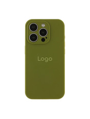 Чохол Silicone Case Full Size with Frame для Apple iPhone 15 Pro Army Green Army Green (6952841037)