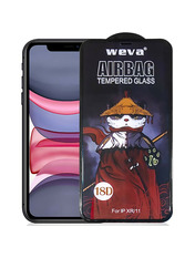 Захисне скло Weva 2.5D для Apple iPhone XR/11 Black глянсове