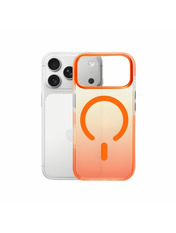 Чохол BeCover FIBRA Shock-Proof case with MagSafe для Apple iPhone 17 Pro Max Orange Orange (715473)