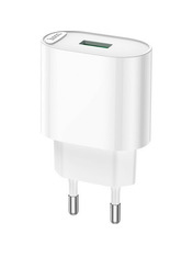Мережевий зарядний пристрій Hoco C109A Відсутній (1 USB-A) 18W White 18 1 USB-A White