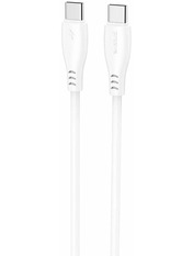 Кабель синхронізації Proove Simple Silicone Type-C to Type-C 2 Ні White 60W 2m White (CCSI60002222)