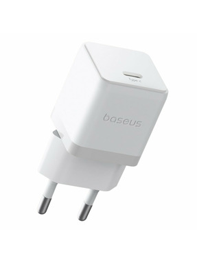 Мережевий зарядний пристрій Baseus Palm (1 USB-C) 20W Moon White (P10111602213-00)