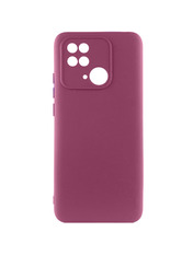 Чохол Lakshmi Silicone Cover Full Camera (AAA) для Xiaomi Redmi 10C Plum Plum (6982015473)
