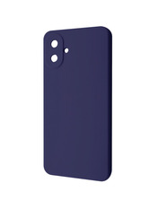 Чохол Wave Full Silicone Cover для Samsung Galaxy A07 A075 Midnight Blue