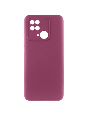Чохол Lakshmi Silicone Cover Full Camera (AAA) для Xiaomi Redmi 10C Plum (6982015473)