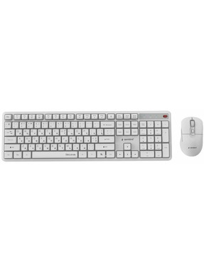 Комплект Gembird Pro Business Silent (KBS-WMS-01-W-CYRL) White