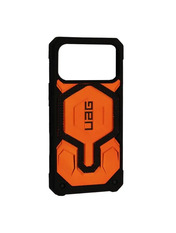 Чохол UAG MONARCH PRO MAGSAFE (Top Grain Leather) для Apple iPhone 17 Pro Orange Orange (6972849103)