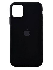 Чохол Silicone Case Metal Buttons для Apple iPhone 11 Black (6973815042)