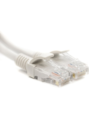 Мережевий патч-корд PowerPlant 24AWGx1 Cat.5e UTP 2m White