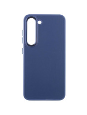 Чохол Bonbon Leather Metal Style для Samsung Galaxy S911 S23 Navy Blue Navy Blue (6931587420)