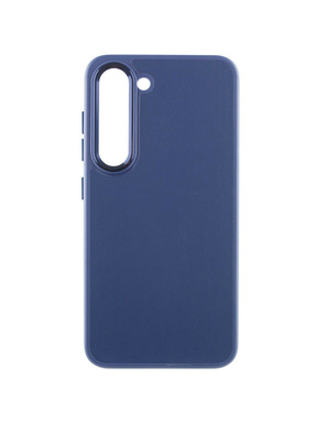 Чохол Bonbon Leather Metal Style для Samsung Galaxy S911 S23 Navy Blue (6931587420)
