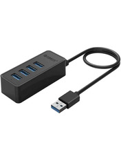 USB-хаб ORICO W5P-U3-100-BK-PR USB-A (4xUSB 3.0) Black (CA911264)