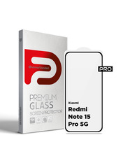 Захисне скло ArmorStandart Pro для Xiaomi Redmi Note 15 Pro 5G глянсове (ARM90802) Black