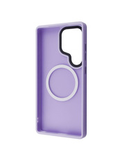 Чохол Wave Magnetic Ring для Samsung Galaxy S25 Ultra Light Purple