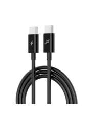 Кабель синхронізації Grand-X  CC-07Type-C to Type-C Black 60W 1m Black (CC-07B)
