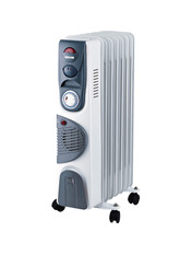 Масляний радіатор Edler EDSH-77S7F 1500W White (EDSH-77S7F)