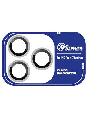 Blueo Sapphire для Apple iPhone 17 Pro / 17 Pro Max глянсове Silver