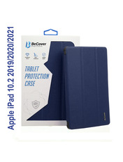 Чохол BeCover Tri Fold Soft TPU Silicone Apple iPad 10.2 2019/2020/2021 Deep Blue Синій
