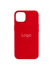 Чохол Silicone Case with MagSafe+SplashScreen для Apple iPhone 12/12 Pro Red Red (6938152740)