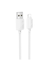 Кабель синхронізації Hoco  X113USB to Lightning White 12W 1m White