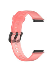 BeCover Crystal Style Mi Band 5/6/7 Прозорий Red (709431)