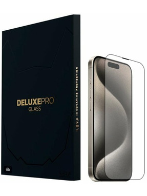 Захисне скло iLera DeLuxe Original Glass для Apple iPhone 15 Pro глянсове
