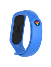 Pino Marvel Edition Xiaomi Mi Band 3/4 Синій Blue