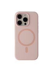 Чохол Silicone Case with MagSafe для Apple iPhone 16 Pro Max Pink