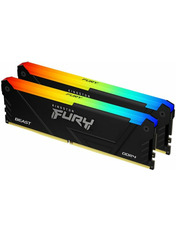 Оперативна пам’ять Kingston Fury Beast RGB DDR4 2 16 3200 16GB (kit 2*8GB) 3200MHz (KF432C16BB2AK2/16WP)