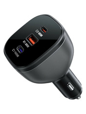 Автомобільний зарядний пристрій ACEFAST B14 165W 1 USB-A + 1 USB-C Black
