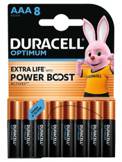 Батарейка Duracell Optimum AAA Alkaline 8 8шт