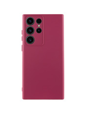Чохол GETMAN Liquid Silk Full Camera для Samsung Galaxy S26 Ultra Marsala Marsala (6972815034)