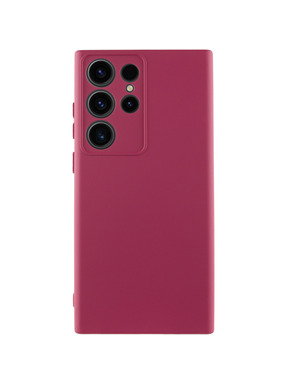 Чохол GETMAN Liquid Silk Full Camera для Samsung Galaxy S26 Ultra Marsala (6972815034)