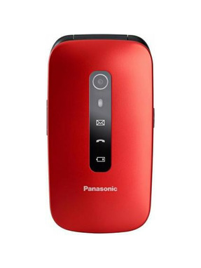 Кнопковий телефон Panasonic KX-TU550 Red (KX-TU550EXR)