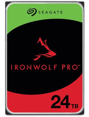 HDD накопичувач Seagate IronWolf Pro 24TB 7200rpm 512MB 3.5" (ST24000NT002) 512 24 ТБ ST24000NT002