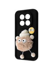 Чохол Pretty Things Pretty Things Case для Xiaomi Redmi Note 14 Pro 5G Black/Fluffy White