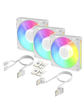 Корпусний вентилятор Arctic BioniX P14 ARGB 3pcs (ACFAN00342A) White
