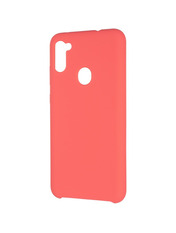 Чохол Matte Case Full Camera для Samsung Galaxy A115 A11/M115 M11 Rose Red