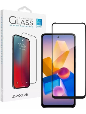 Захисне скло ACCLAB Full Glue для Infinix Hot 40i глянсове (1283126588914) Black