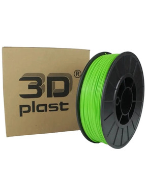 Філамент 3Dplast PLA 1,75mm 0,85kg Green Grass (3DPLA17508HRB)