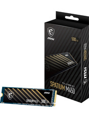 SSD накопичувач MSI Spatium M450 M.2 500GB 500GB PCIe NVMe (S78-440K220-P83)