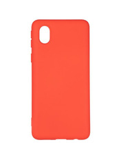 Чохол Silicone Case Full Cover (LC) для Samsung Galaxy A013 A01 Core Red