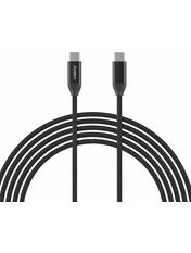 Кабель синхронізації Choetech Type-C to Type-C Black 1,2 Ні 240W 1,2m Black (XCC-1035-BK)